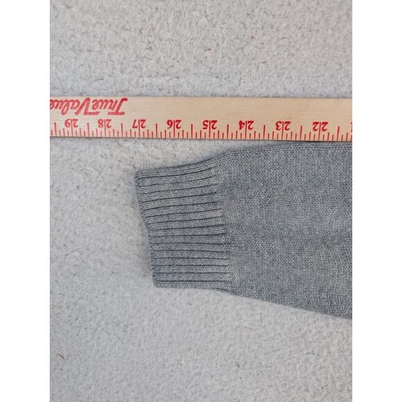 NEW Croft & Barrow Cardigan Mens Large Gray Signature Sweater Grandpa - Picture 4 of 16